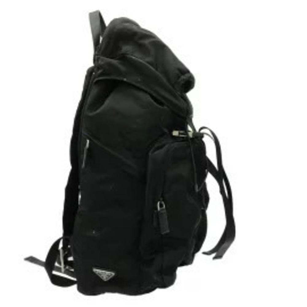 Prada Backpack Black Leather